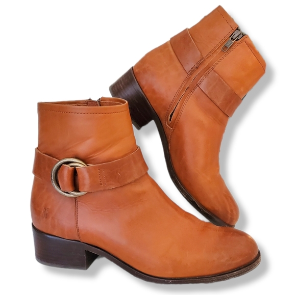 Frye Kristen Harness Short Boot 8.5 - Picture 1 of 9